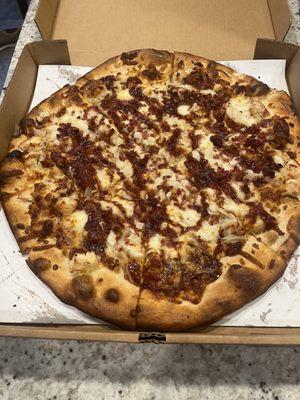 Bbq chicken pizza