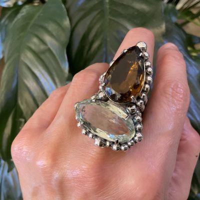 Amethyst ring made in Tulsa