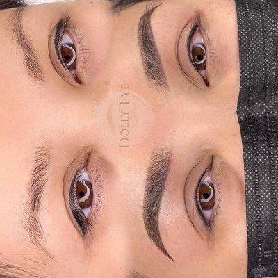 ombre brows