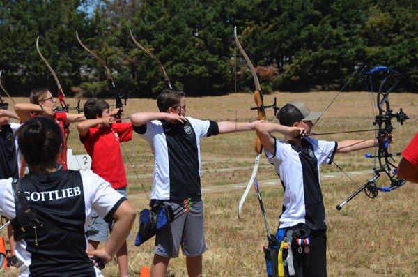 Youth archery lessons, recreation and tournaments.