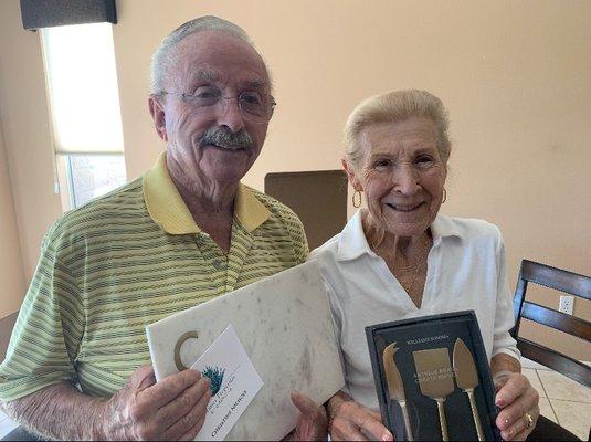 Welcome to Sun City Palm Desert Bob and Ellie - poor Bob got COVID mid-escrow and he pushed thru, even at 90 years old! Enjoy our desert!