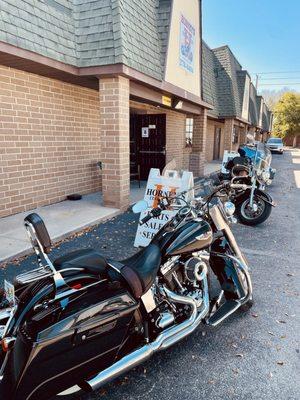 Getting the bike serviced before "Bike Week"