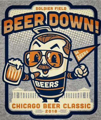 Da' Beers!  We designed this tee for a Live Printing event!