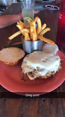 Chicken Reuben. It was excellent