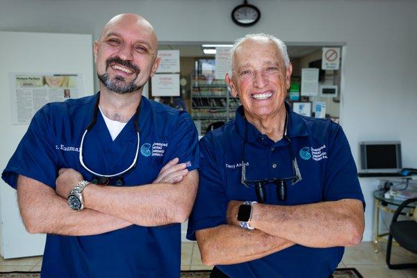 Dr Kuchmak and Dr Alford