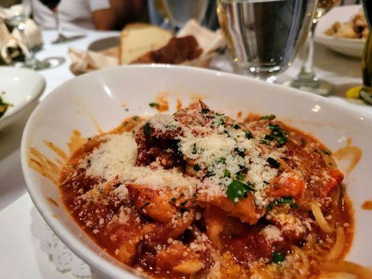 Crostacei Fra Diavolo con Linguini