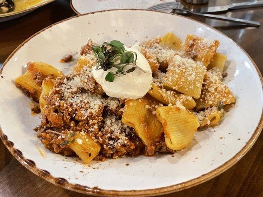 Rigatoni Bolognese