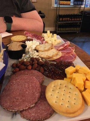 charcuterie board