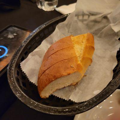 Bread that we had to ask to serve for the kids because they are hungry - we got 1 basket