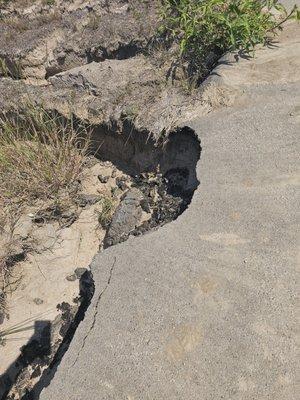 Erosion ignored by Smith Management Group