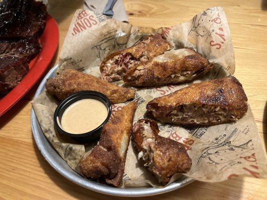 BBQ Pork Egg Rolls