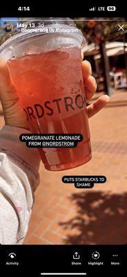 Pomegranate Lemonade