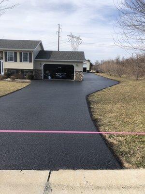 Paving and sealing