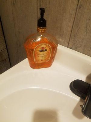 Crown Royal soap it tastes funny.