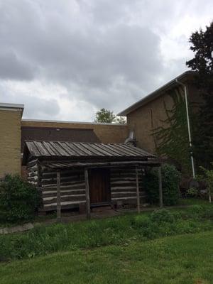 Luke and Margaret Gannon Log Home. 1847.