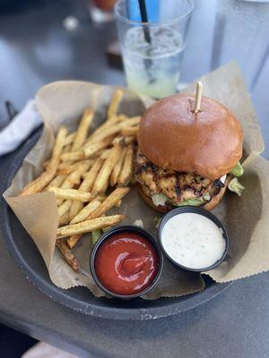 Grilled "ABC" Chicken Sandwich