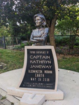 The Captain Janeway Statue