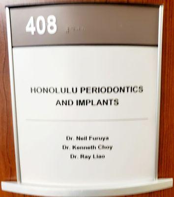 The doctors of Honolulu Periodontics & Implants.