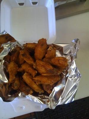 Seasoned wings