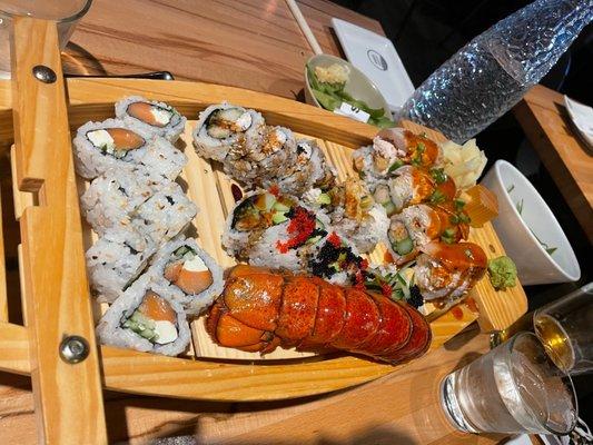 Sushi boat!