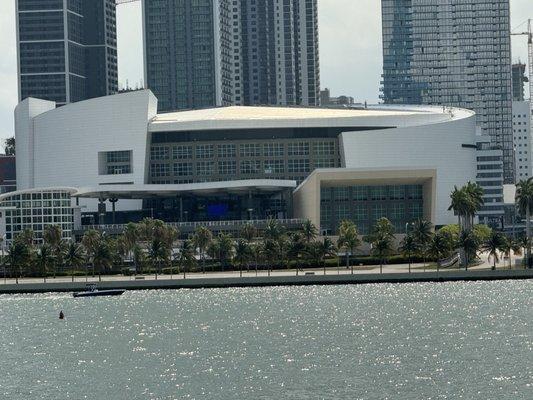 Picture of American Airlines Arena from Carnival Magic