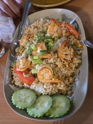 Fried rice with shrimp