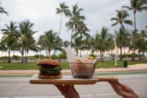 Lunch by the beach