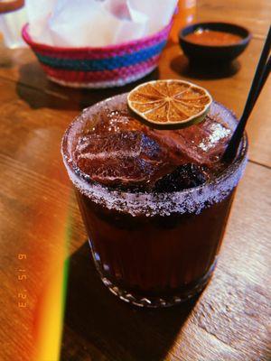 Blackberry margarita