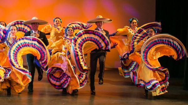 Internacional Dance at OCSA, Ballet Folklorico, Performing Jalisco Region