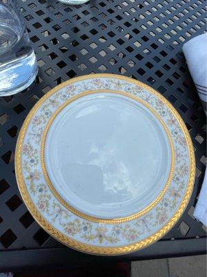 China on the the outdoor patio tables @  Northern Spy in Canton MA