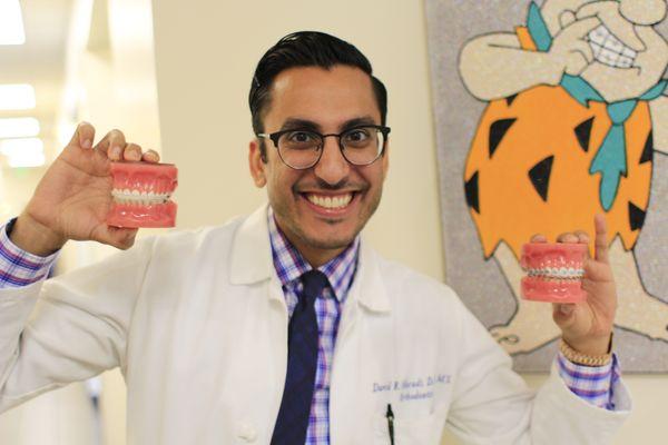 Dr Moradi loves to see his patients smile