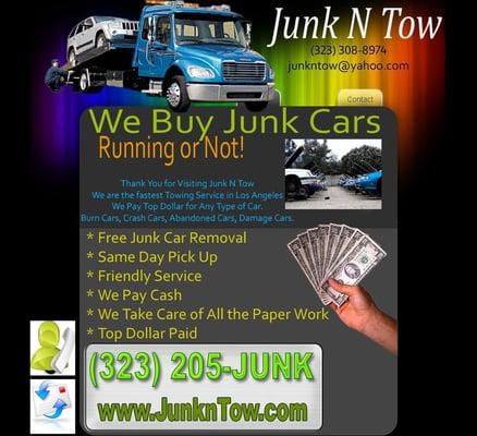 Junk Car Removal Add