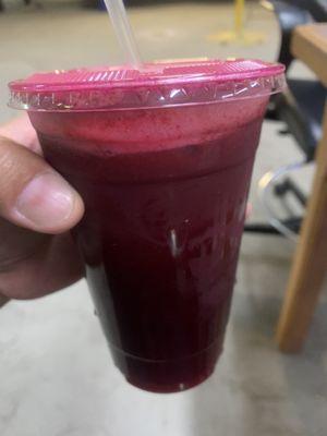 Fresh juice daily