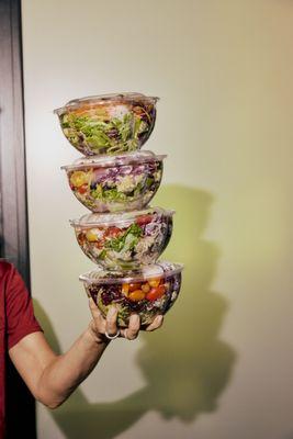 Make-your-own and grab & go salads