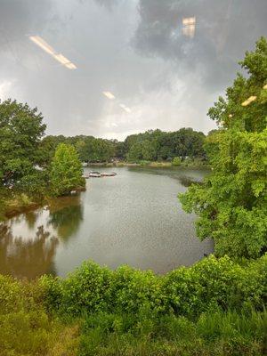 Storm has cancelled canoes