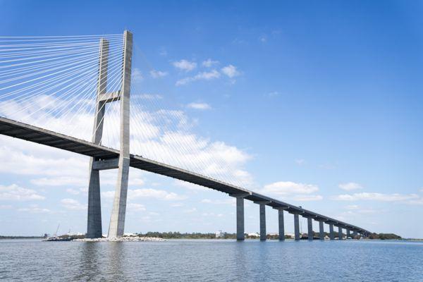 Sidney Lanier Bridge in Brunswick, GA