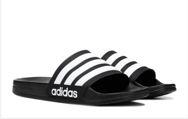 ADIDAS ADILETTE SHOWER SLIDES -Black, Red, White and Navy $24.99