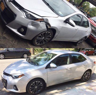 Toyota Corolla (Before & After)