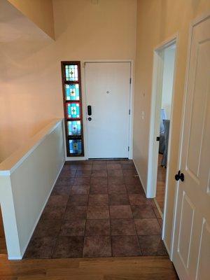 Entry tile - BEFORE