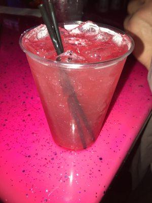 Pink unicorn drink