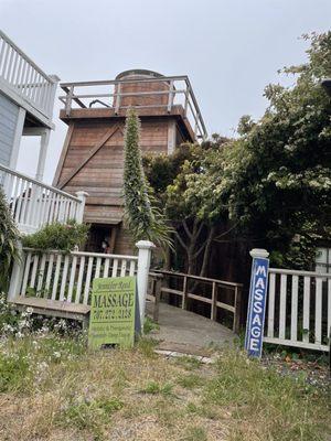 Entrance to Jennifer Reed Massage