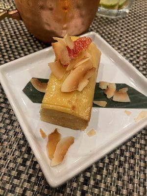 Blood Orange Cassava cake