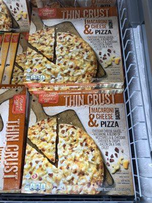 Macaroni & Cheese Pizza? ALDI's has just about everything...