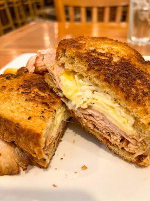 West end style turkey Reuben