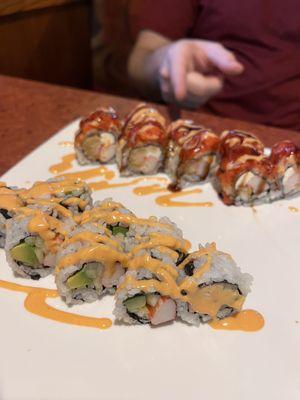 1. California Roll 14. Caterpillar Roll