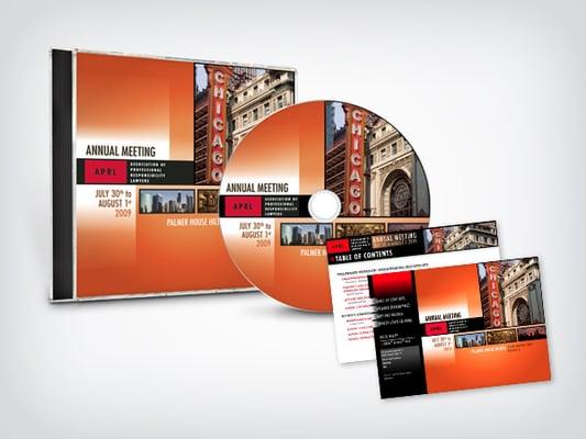 CD Duplication with full color disc face packaged in a standard jewel case with full color inserts.