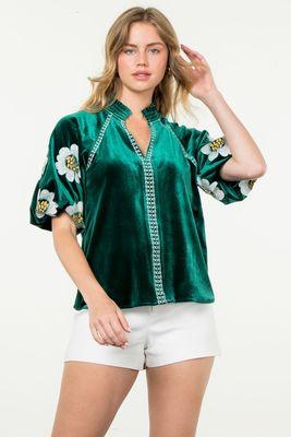 THML velvet top