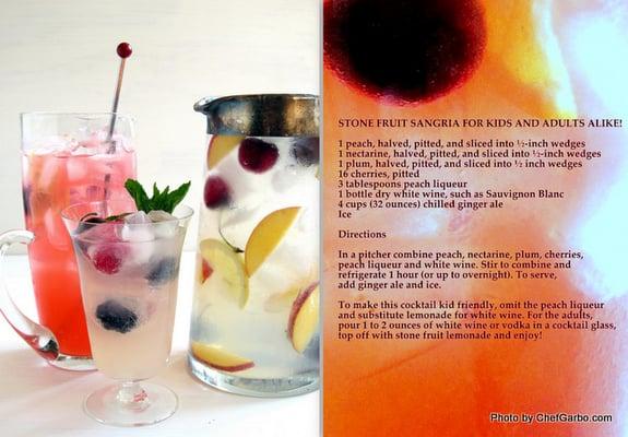 Stone Fruit Sangria