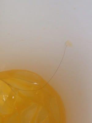 Hair in my soda.