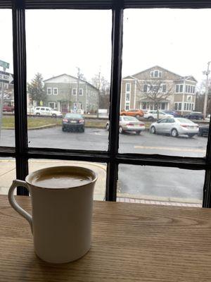 Coffee at the window